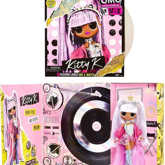 LOL Surprise OMG Remix Kitty K AND Lonestar Fashion Doll with 25 Surprises! - Picture 3 of 12